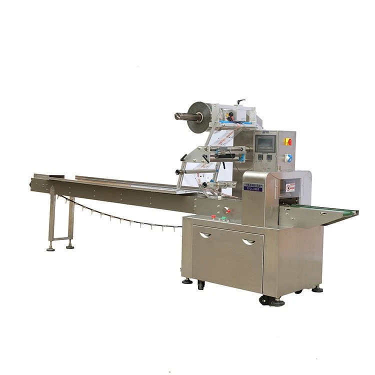 horizontal biscuit flow wrap packaging machine for biscuits packing small pack factory price packaging machinery