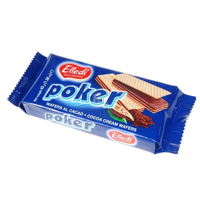 Chocolate Coated Wafter Flow Wrapping Packaging Machine