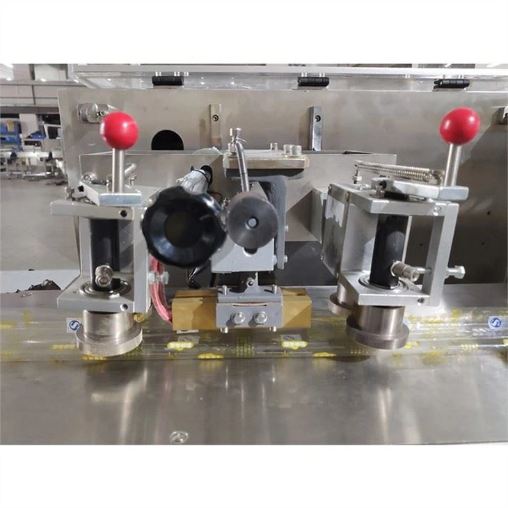 Down Roll Double Film Roller Automatic Packaging Machinery flow pack automatic down roll wrapping machine custom-made