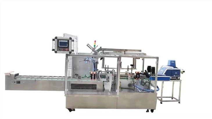 Automatisk kartongpakkemaskin Limtype kartongmaskin